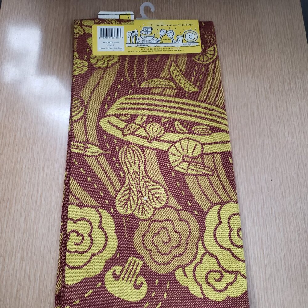 BNWT BLUEQ I 100% cotton Saute. I'm Fancy cotton Dish Towel (OS) - Picture 4 of 5